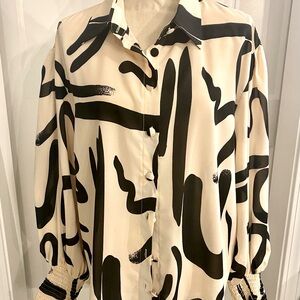 Boutique 100% Polyester blouse